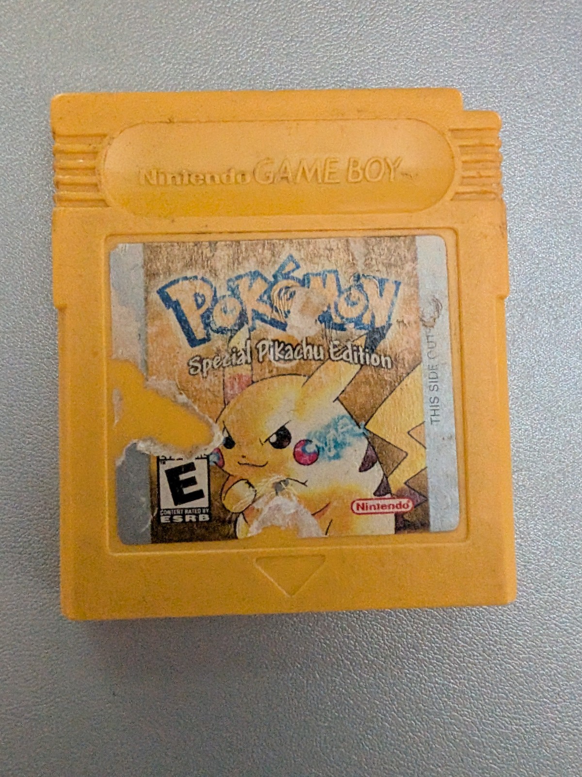 Authentic Pokemon Yellow Version Special Pikachu Edition Game Boy