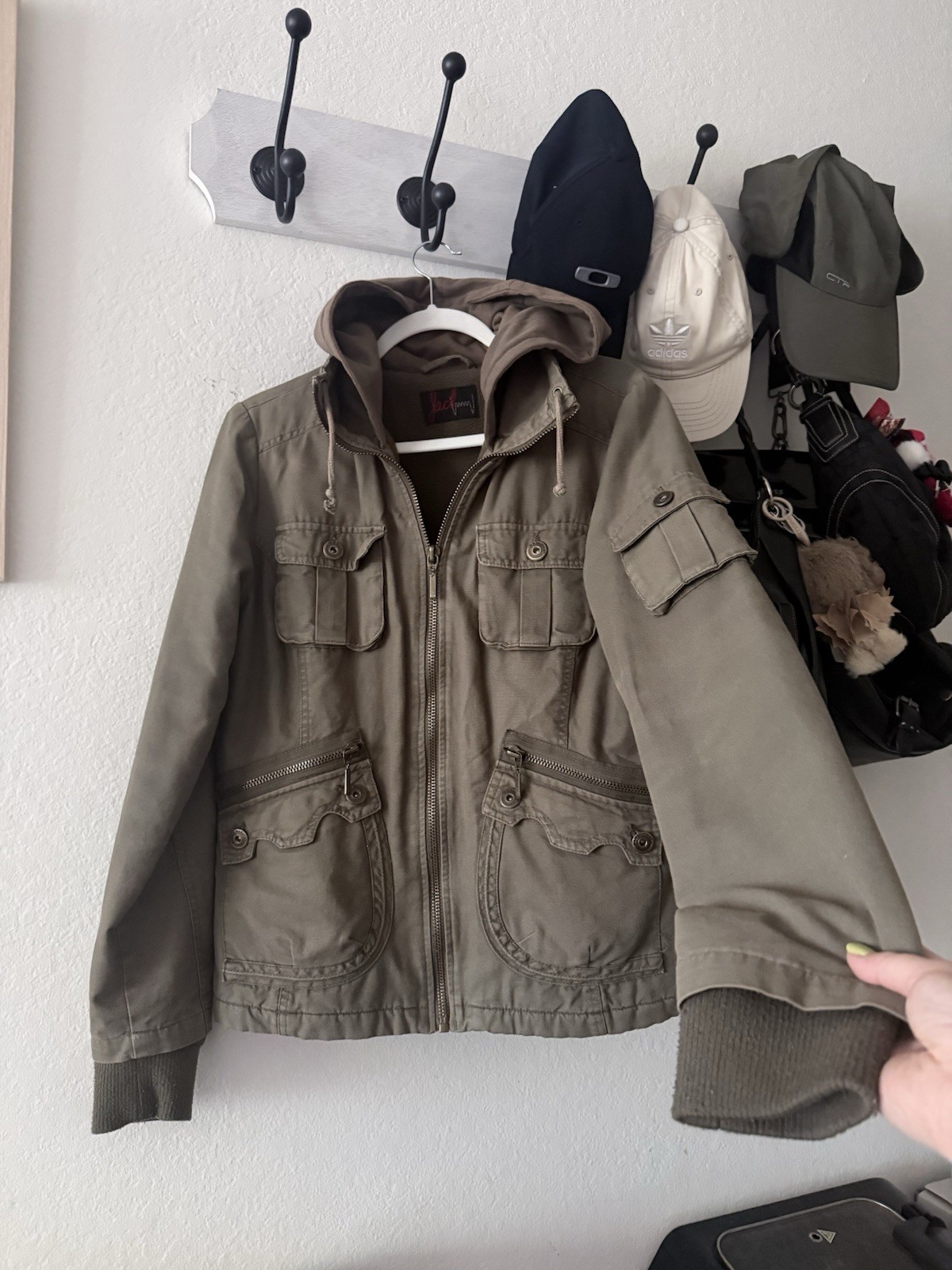 Jack BB Dakota Bella Swan Twilight In Khaki Green Size M/L Jack BB Dakota Bella Swan Twilight In Khaki Green Size M/L