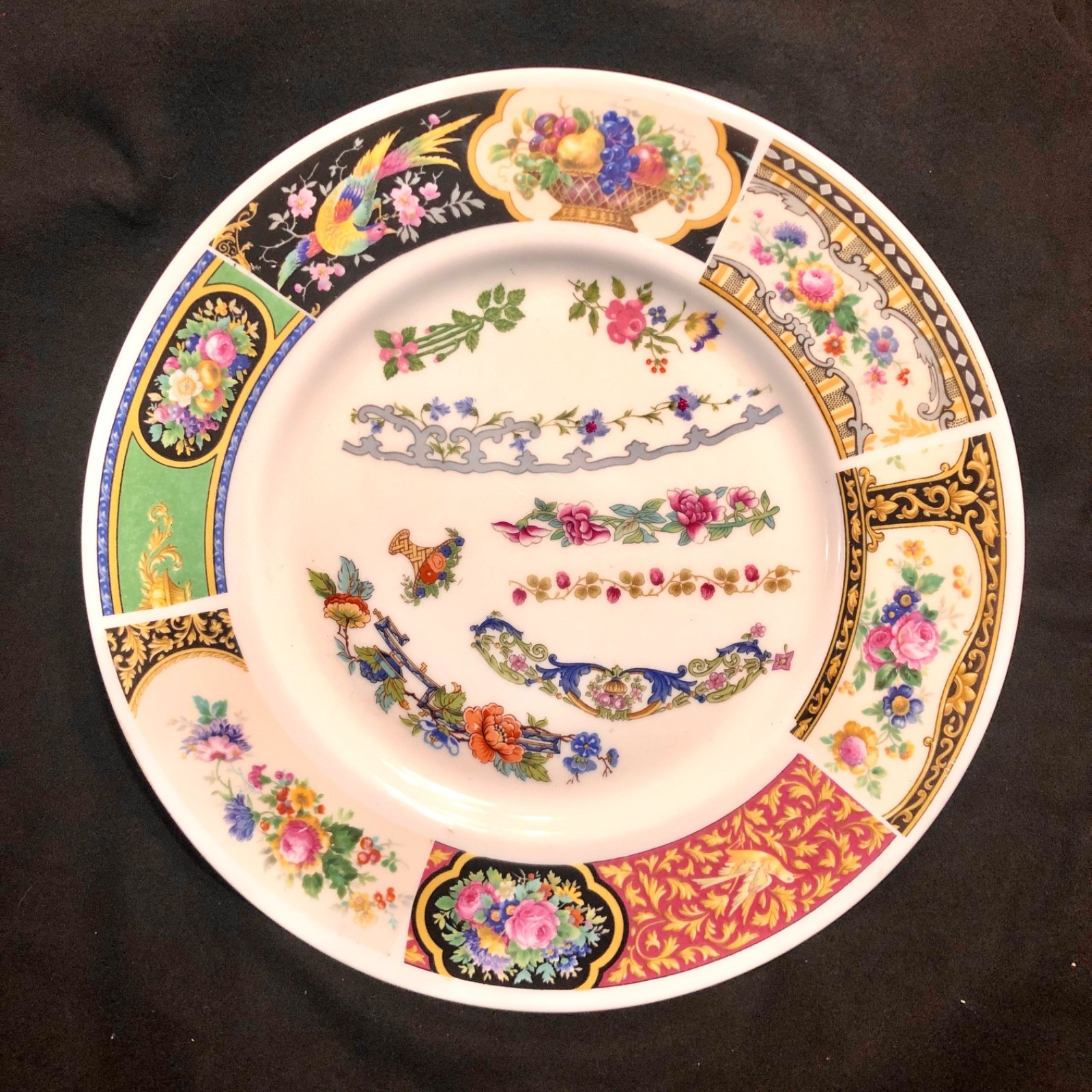 Superb Fine China Shenango Salesman's / Showroom Sample Plate Restaurant Ware Superb Fine China Shenango Salesman's / Showroom Sample Plate Restaurant Ware