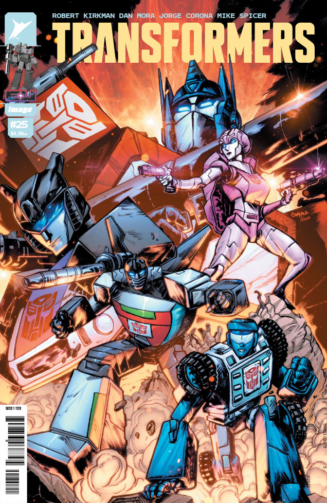 Transformers #25 Cvr JAF Comics Exclusive by Chris Campana Image Comic Book
