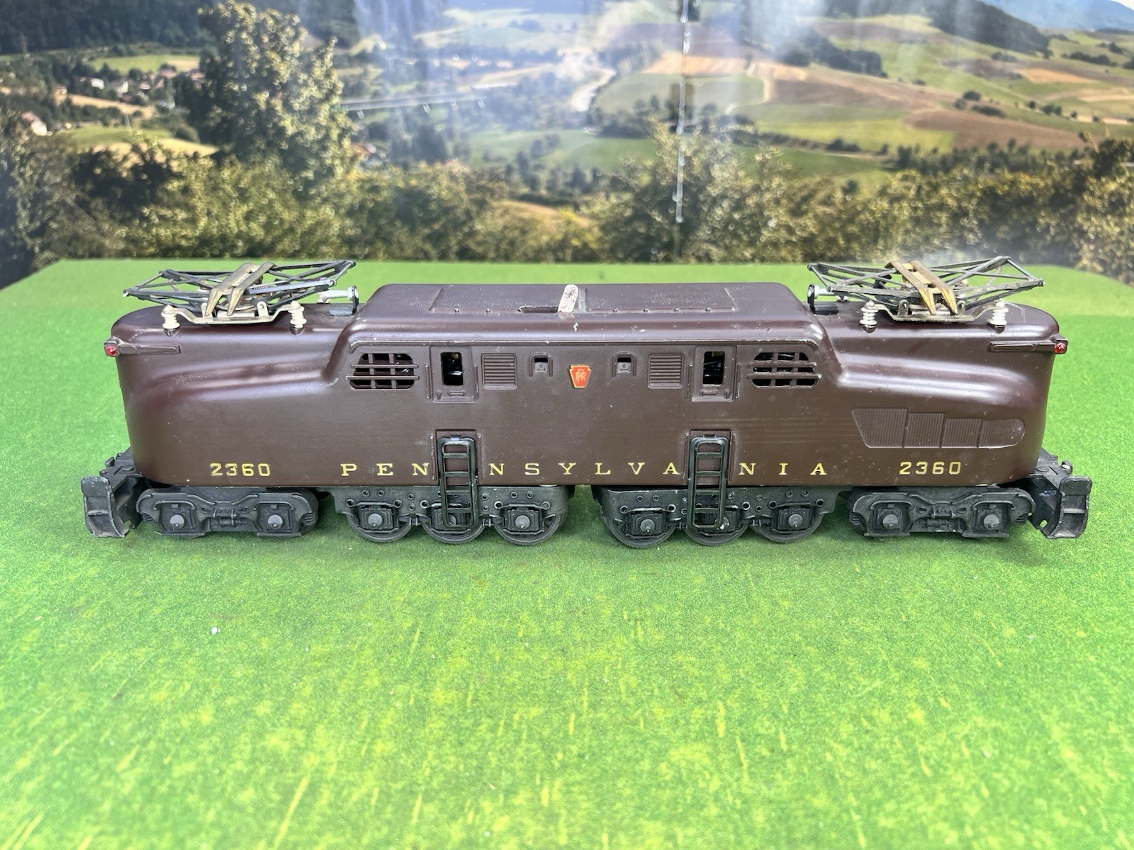 Vintage 1956 Postwar Lionel O Gauge #2360 Pennsylvania GG-1 Electric Locomotive