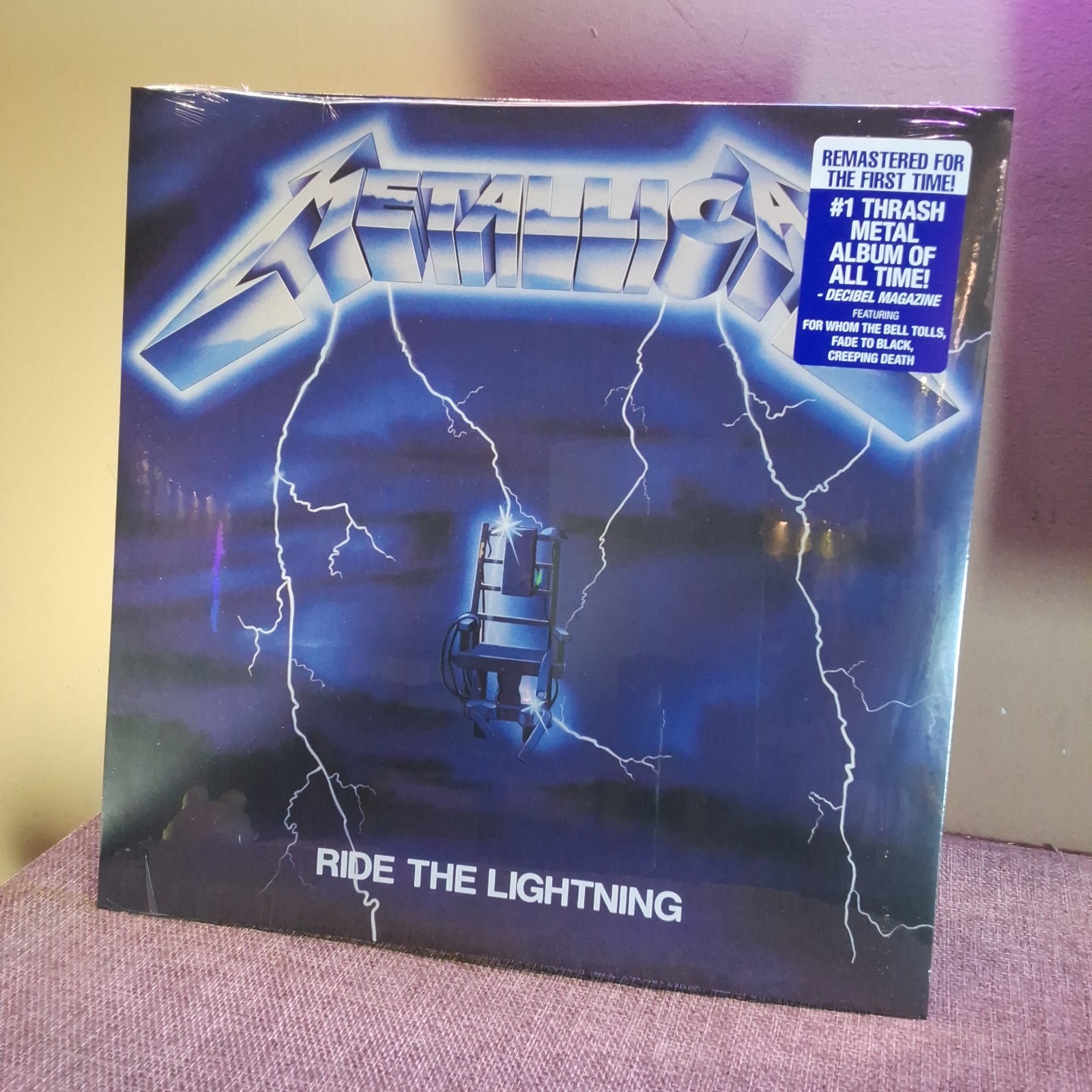 Metallica - Ride the Lightning - 180 gram Vinyl Record LP