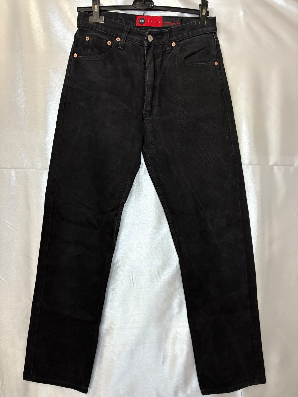 Levi\'s 501 Vintage Made in USA Black Jeans W30 L32