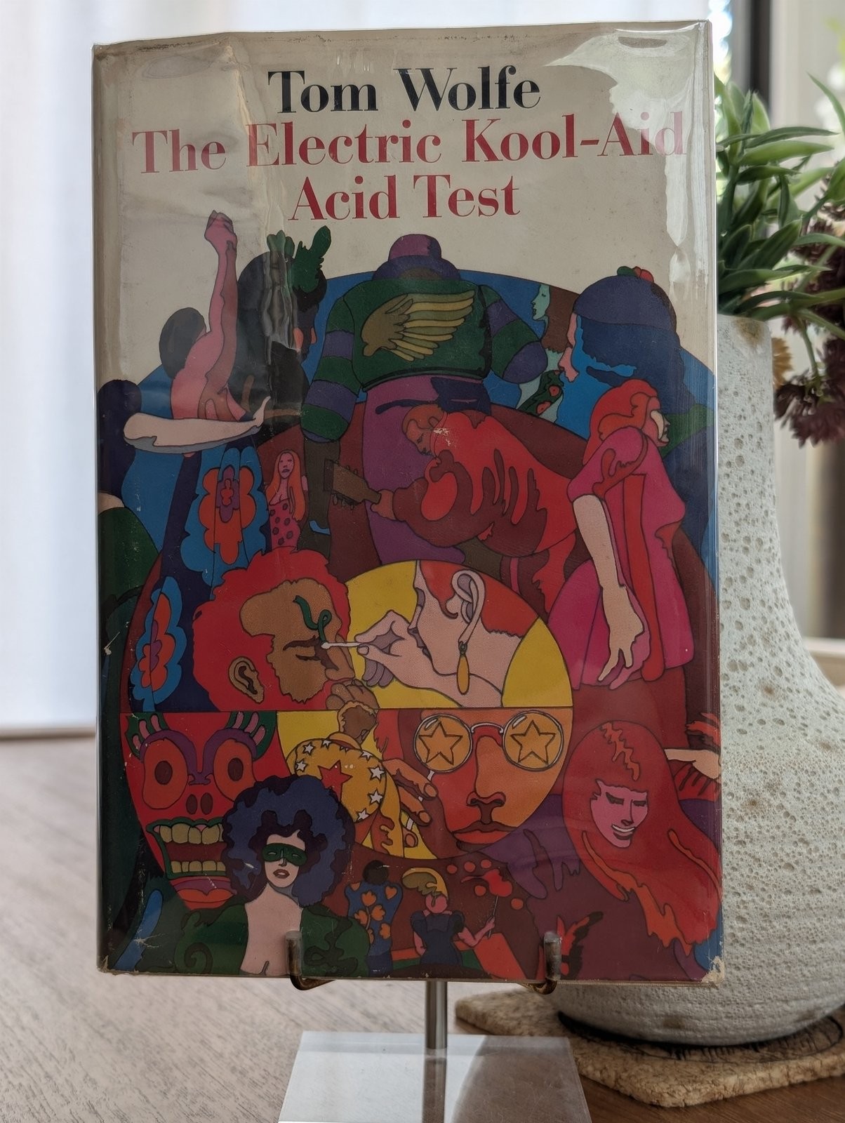 ELECTRIC KOOL-AID ACID TEST TOM WOLFE 1968 HC BCE CLEAN DJ COUNTERCULTURE LSD