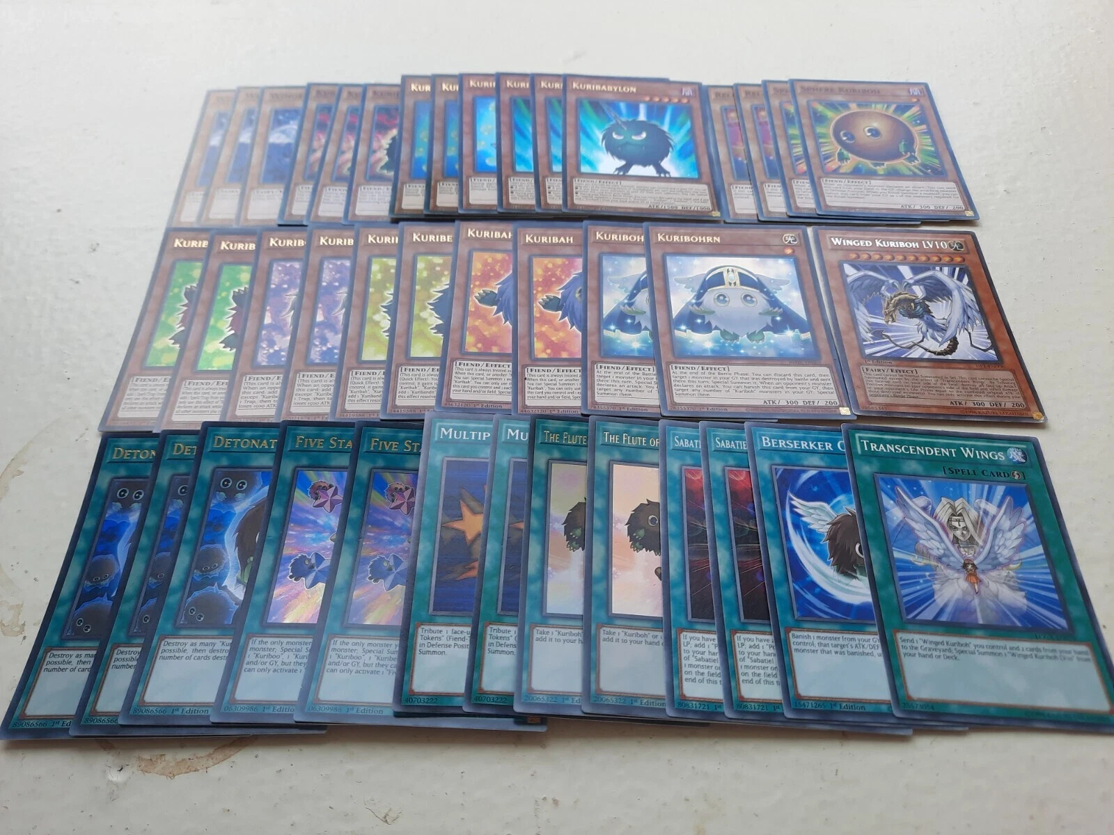 Yugioh Complete 40 Card kuriboh deck **HOT** + Bonus