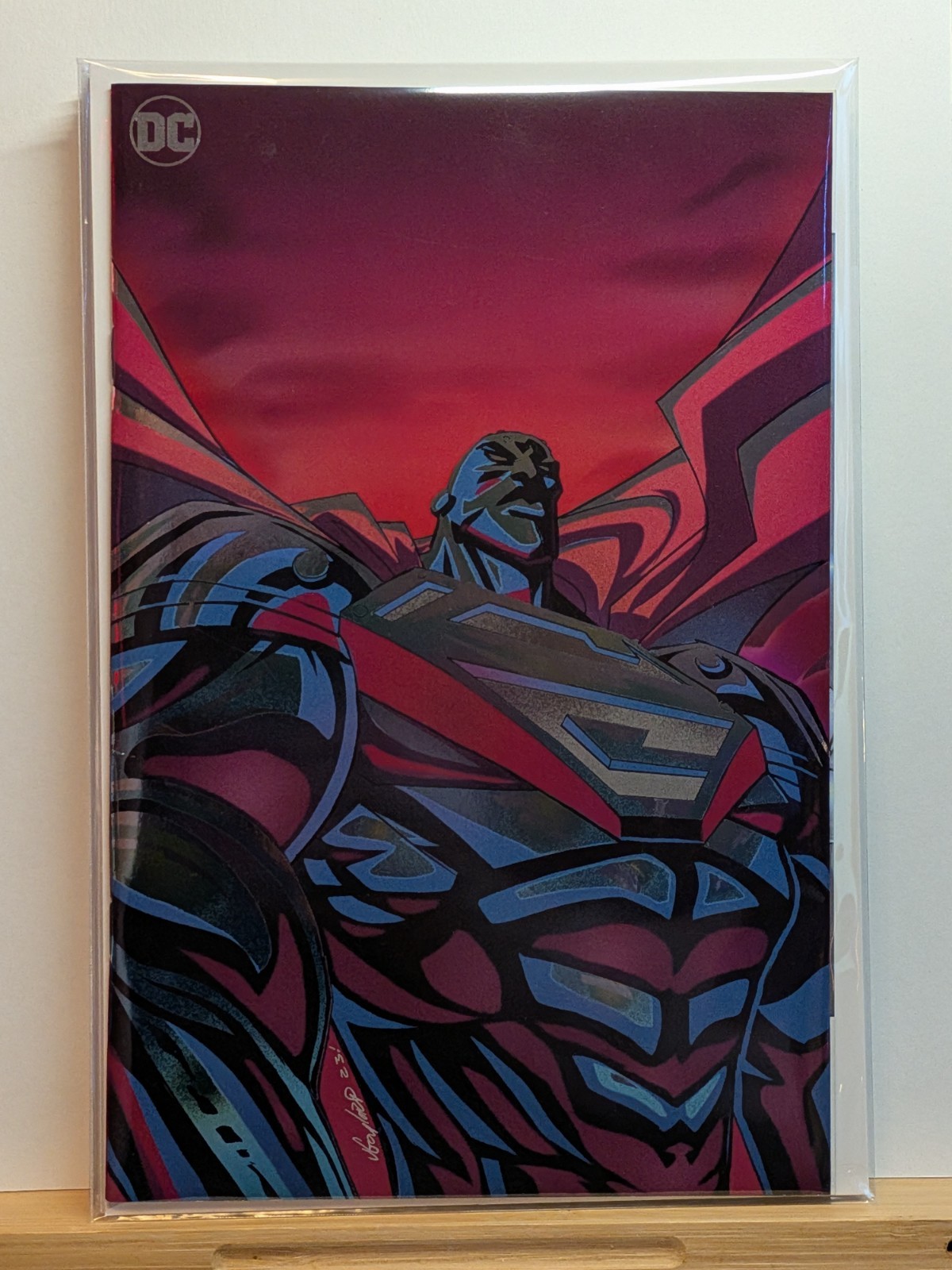 STEELWORKS 3 1:25 JERRY GAYLORD INCENTIVE CARDSTOCK VARIANT DC COMICS 2023 NM