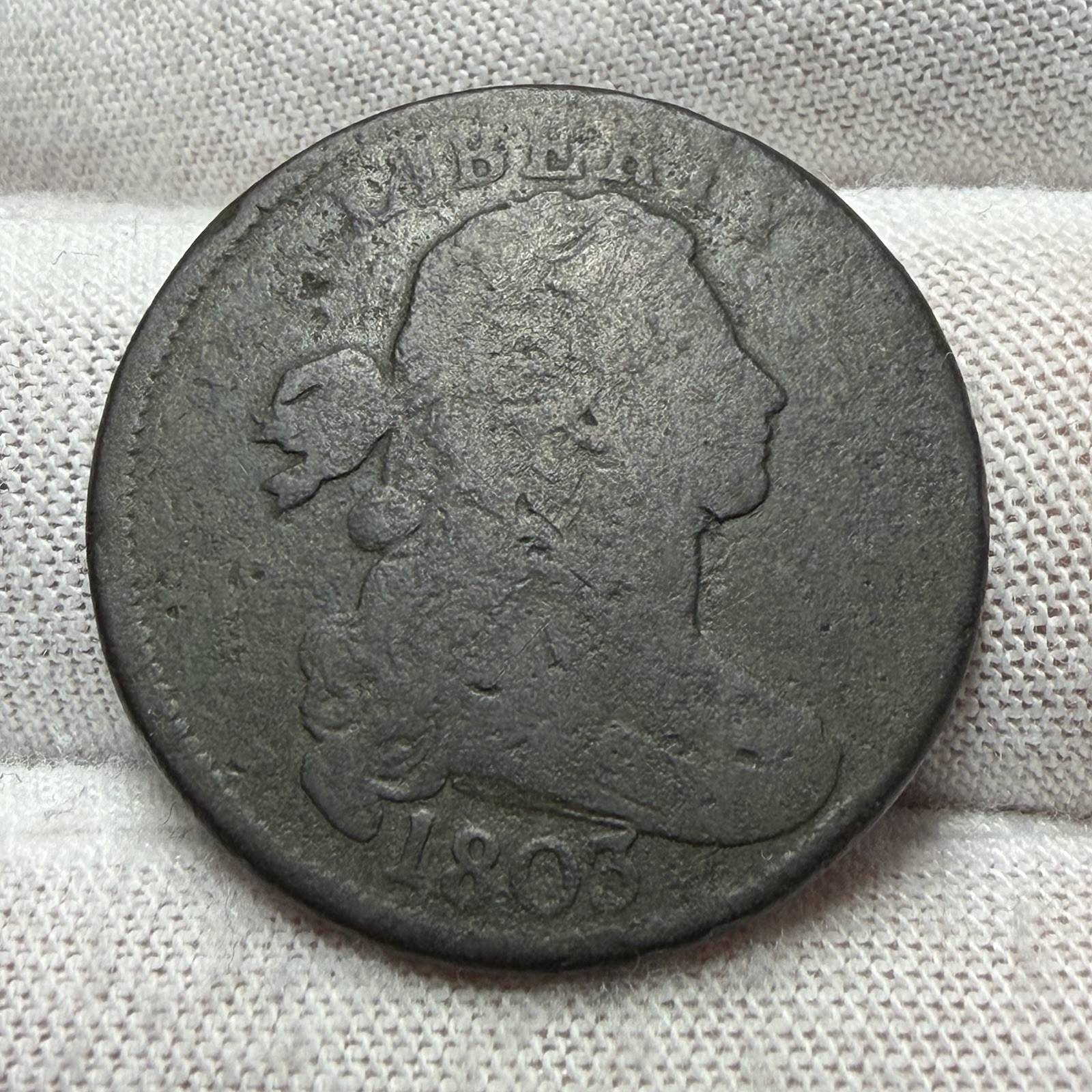 1803 Small Date/Small Fraction Draped Bust Large Cent receive coin pictured 4101