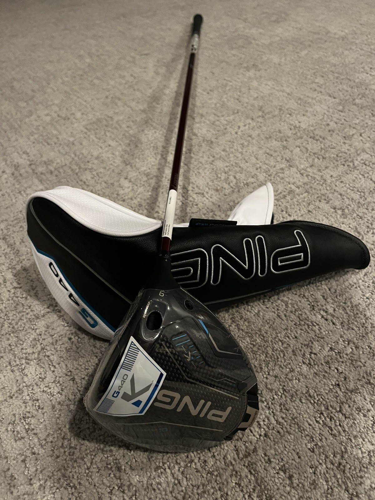 NEW Ping G440 K Driver - 9* - Denali Red 60g Reg Flex Shaft - with Headcover NEW Ping G440 K Driver - 9* - Denali Red 60g Reg Flex Shaft - with Headcover
