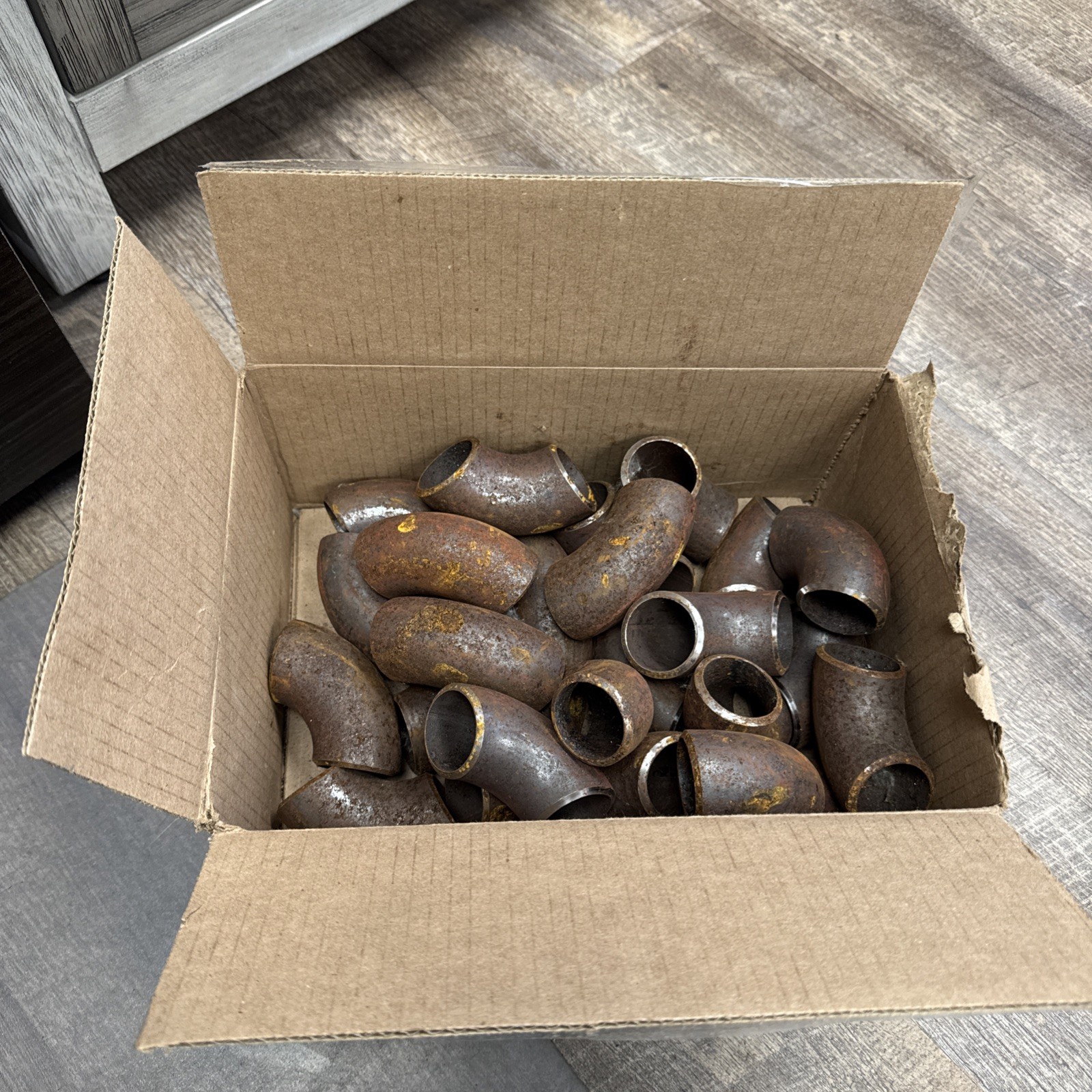 Butt Weld Carbon Steel Qty25, 1-1/4”Schedule 40 Short Radius 90° Elbows