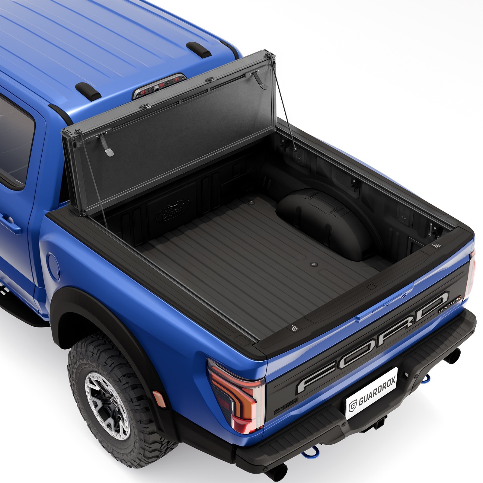 5.5FT Low Profile Flip Up Truck Bed Tonneau Cover for 15-26 Ford F-150 5.5FT Low Profile Flip Up Truck Bed Tonneau Cover for 15-26 Ford F-150