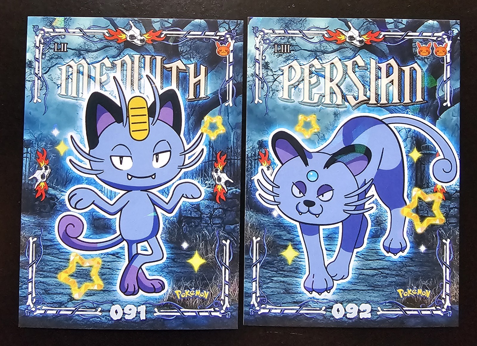 ALOLAN MEOWTH X PERSIAN SHINY LOT - POKEMON PRISMA HALLOWEEN CCG HOLO 2026 ALOLAN MEOWTH X PERSIAN SHINY LOT - POKEMON PRISMA HALLOWEEN CCG HOLO 2026