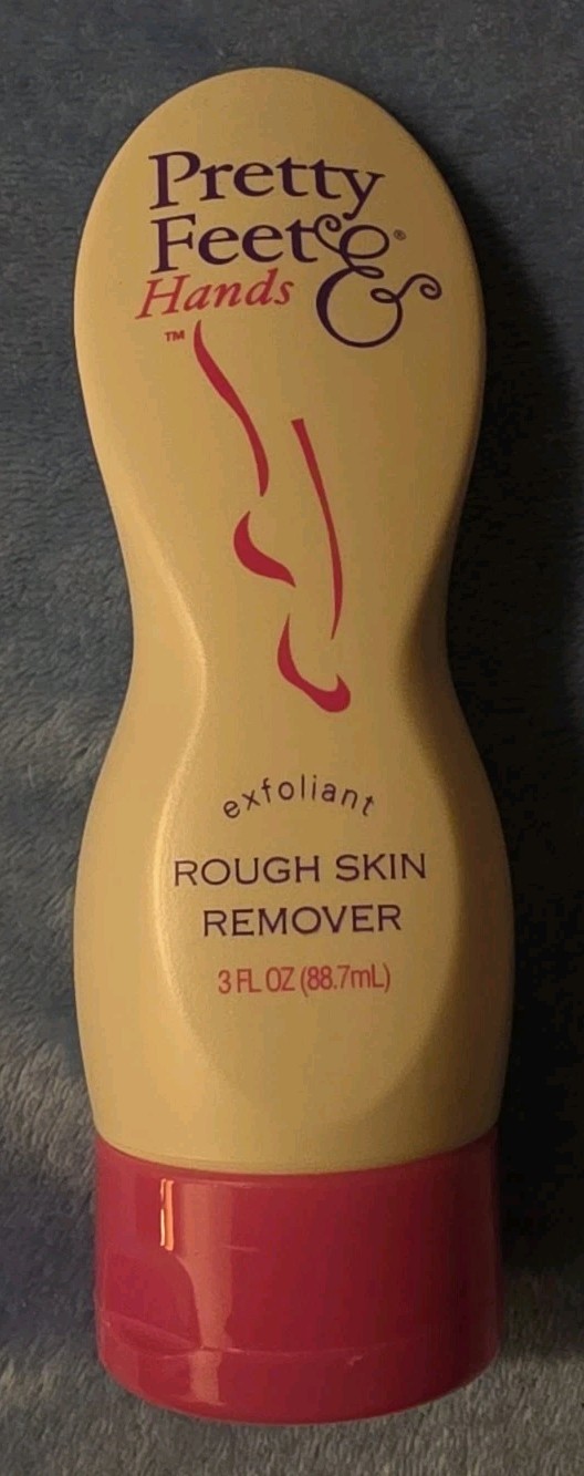 Pretty Feet & Hands Exfoliant Rough Skin Remover 3 oz New Exp 01/2028 Pretty Feet & Hands Exfoliant Rough Skin Remover 3 oz New Exp 01/2028