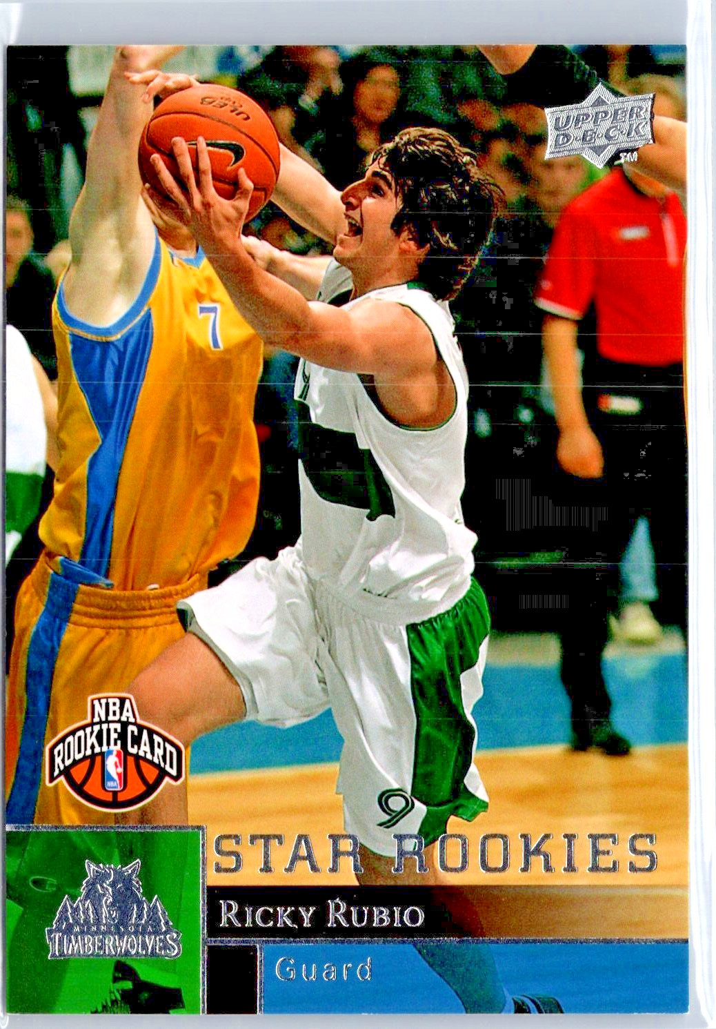 2009-10 Upper Deck Star Rookies Ricky Rubio #237 Minnesota Timberwolves RC NM 2009-10 Upper Deck Star Rookies Ricky Rubio #237 Minnesota Timberwolves RC NM