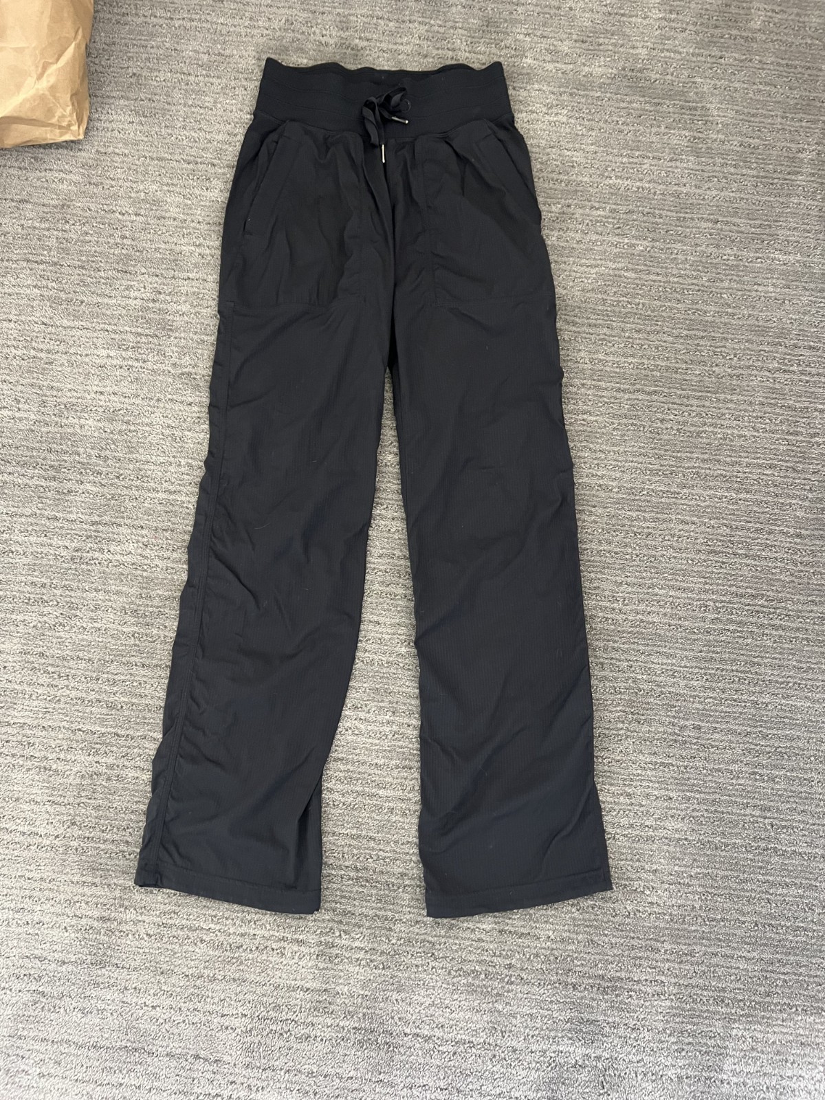 Lululemon dance studio jogger pants black size 2 mid-rise regular length
