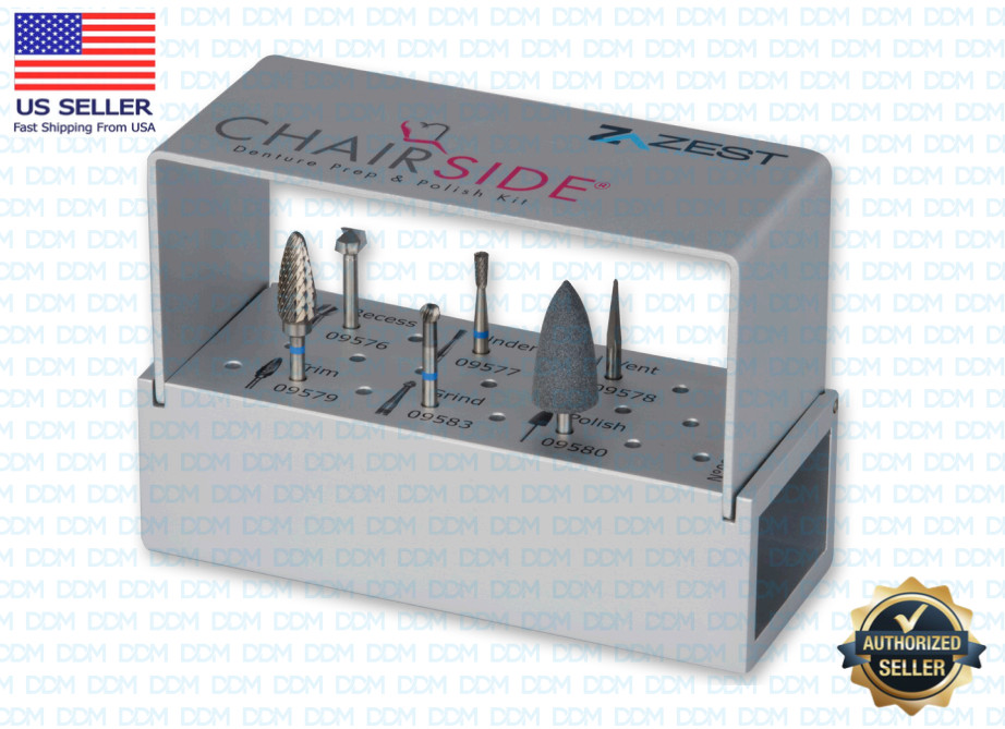 Zest CHAIRSIDE Genuine Essential Dental Prep & Polish Kit