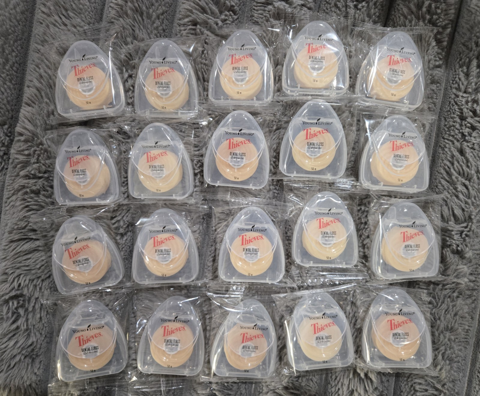 20 Young Living Thieves Dental Floss Tooth Floss New 164ft each 20 Young Living Thieves Dental Floss Tooth Floss New 164ft each