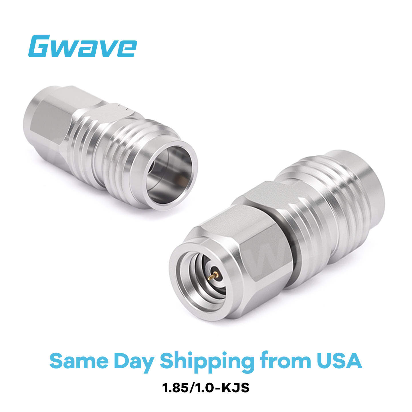 1.85mm Female to 1.0mm Male Adapter, DC - 67GHz