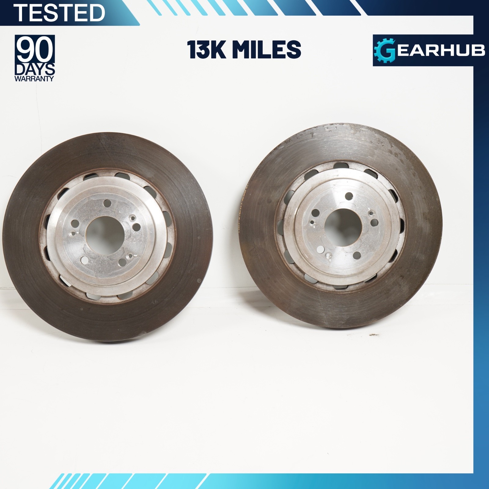 2021-2026  Genesis GV80 Front Brake Rotors Disc Pair Set OEM 51712-T6300 13K