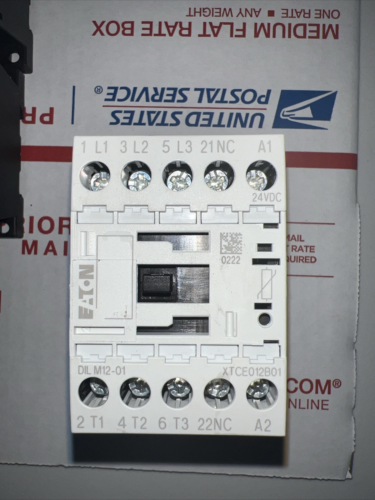 USED Eaton M012B Contactor 24vcd Coil USED Eaton M012B Contactor 24vcd Coil