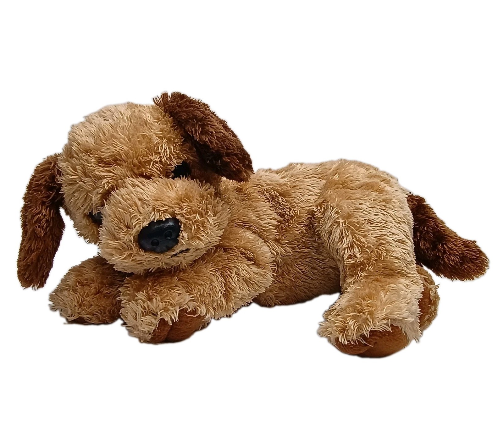Ty Classic “Scrapper” Puppy Dog Brown Tan Beige Plush 2002 Ty Beanie Tysilk