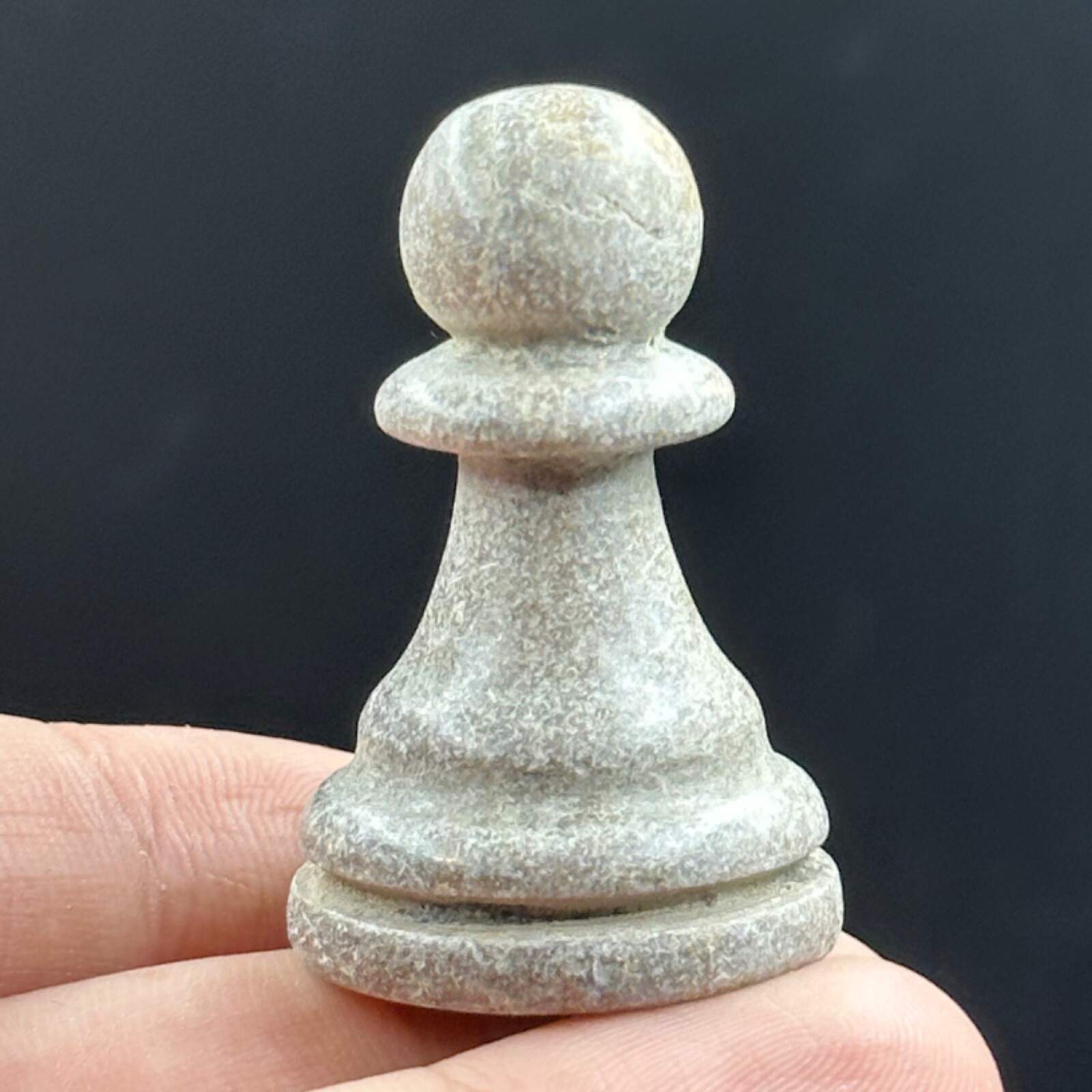Genuine Old Ancient Roman Stone Chess Piece
