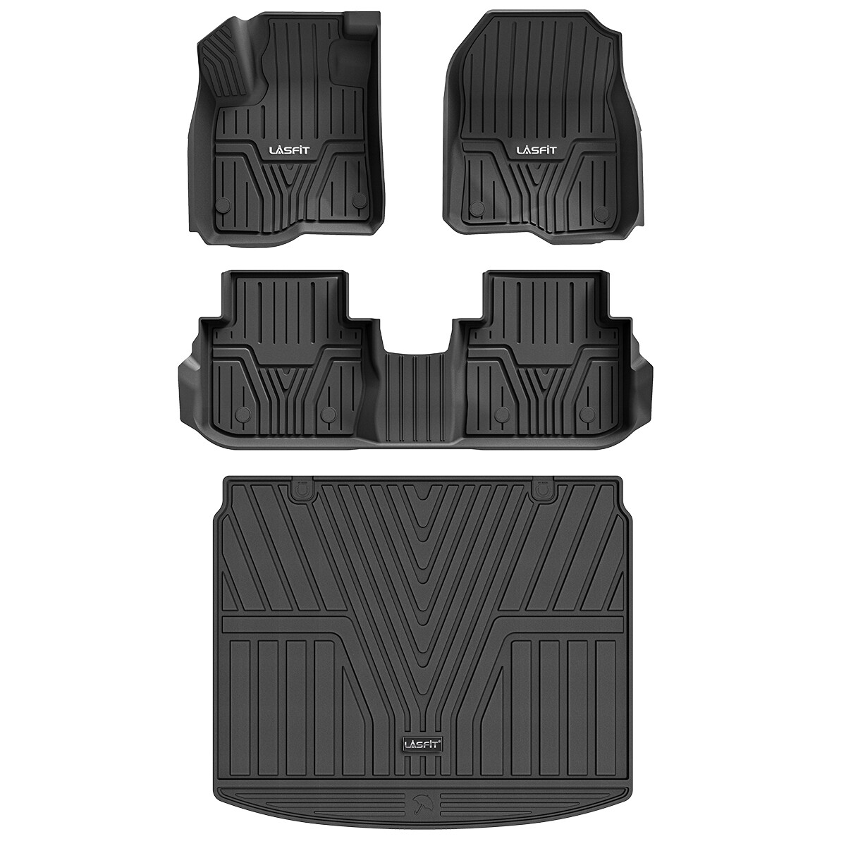 3D Floor Mats & Trunk Mat Liner for Honda CR-V CRV 2023-2027 All Weather TPE US