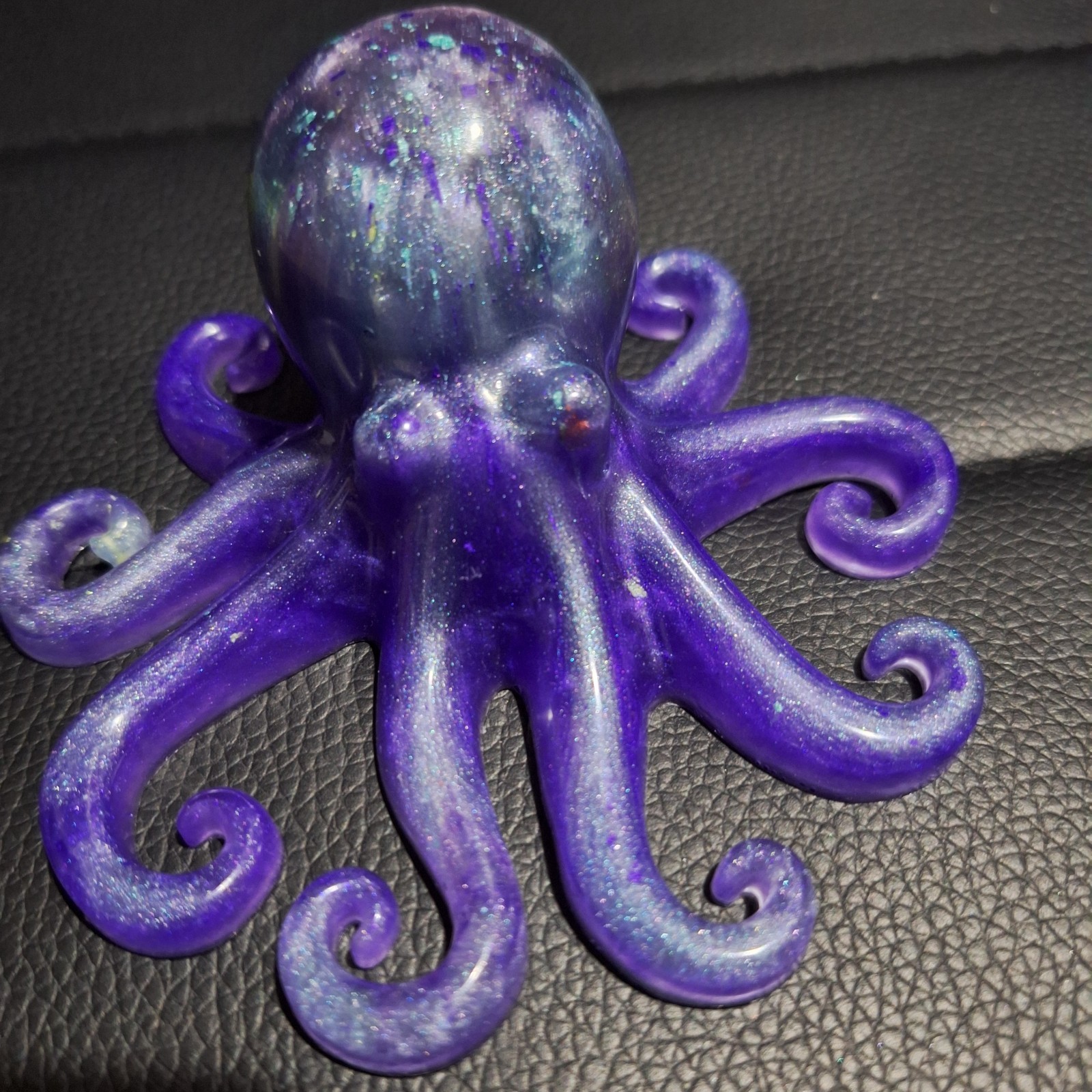 Handmade Resin Octopus Figurine 4 inch collectible gift