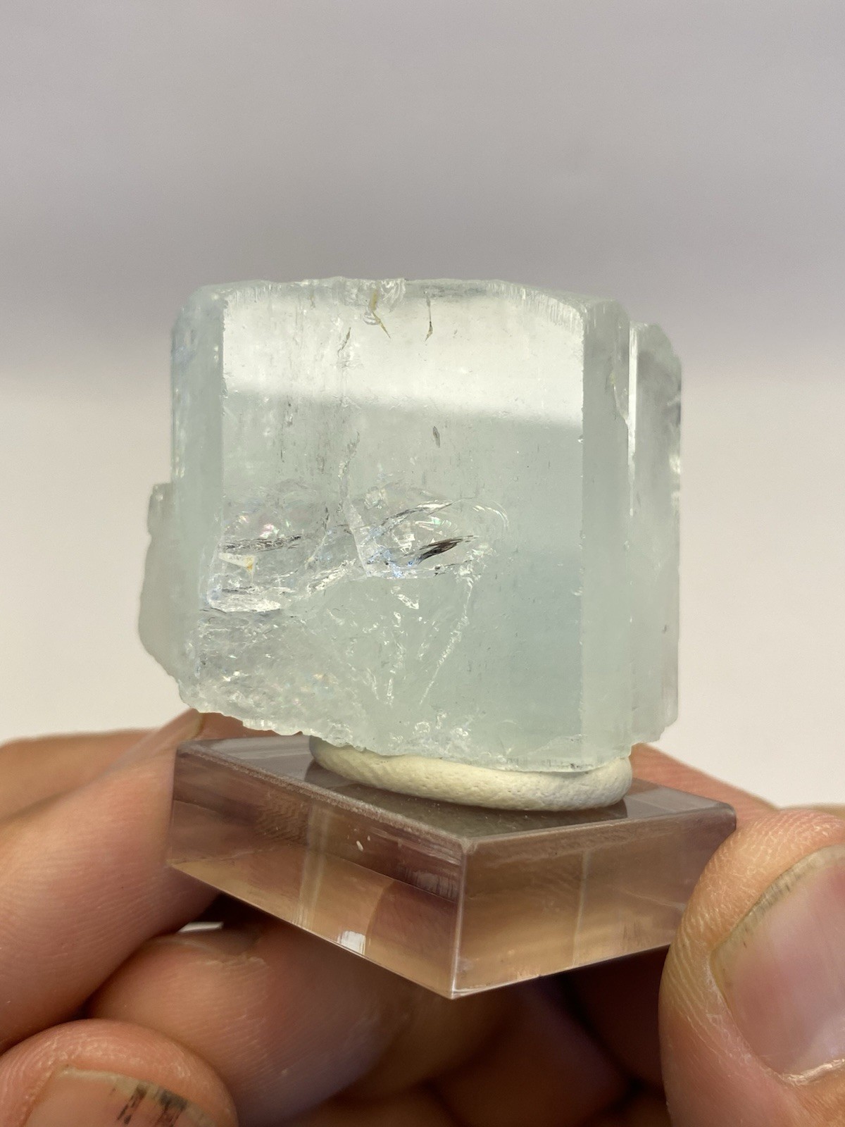 Sky Blue Shigar Valley Aquamarine Crystal - Sky Blue Shigar Valley Aquamarine Crystal -