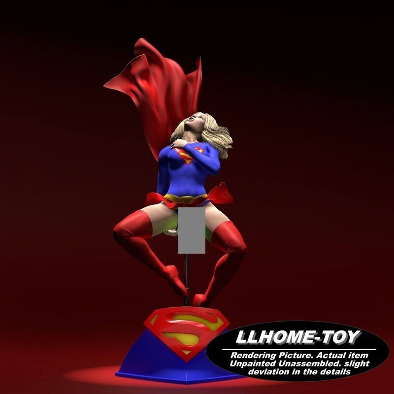 1/6 3D Print Supergirl Phone holder GK Model Kit Unpainted Unassembled GK