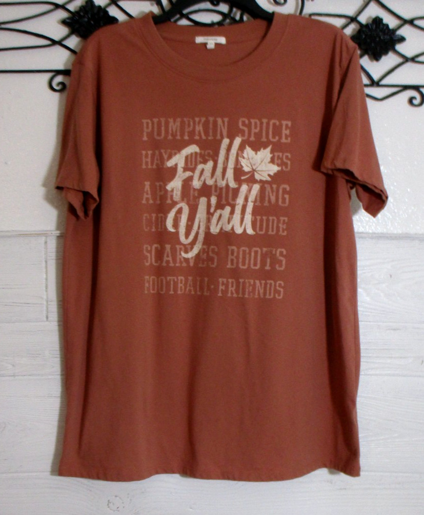 Maurices Knit Top Women\'s Size L Short Sleeve Multicolor Crew Neck