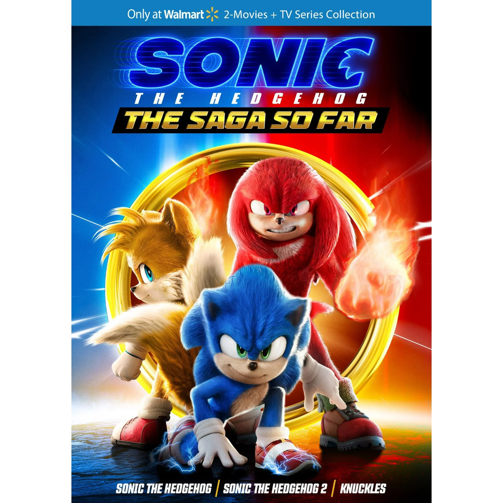 Paramount Sonic The Hedgehog: The Saga So Far (DVD)