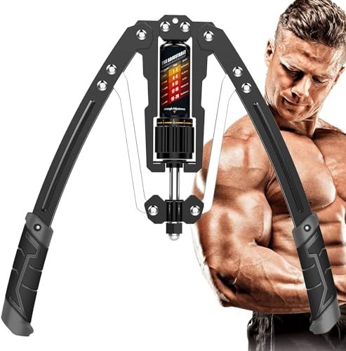 EASTMOUNT Adjustable Hydraulic Power Twister 22-440 lb Arm Chest Trainer