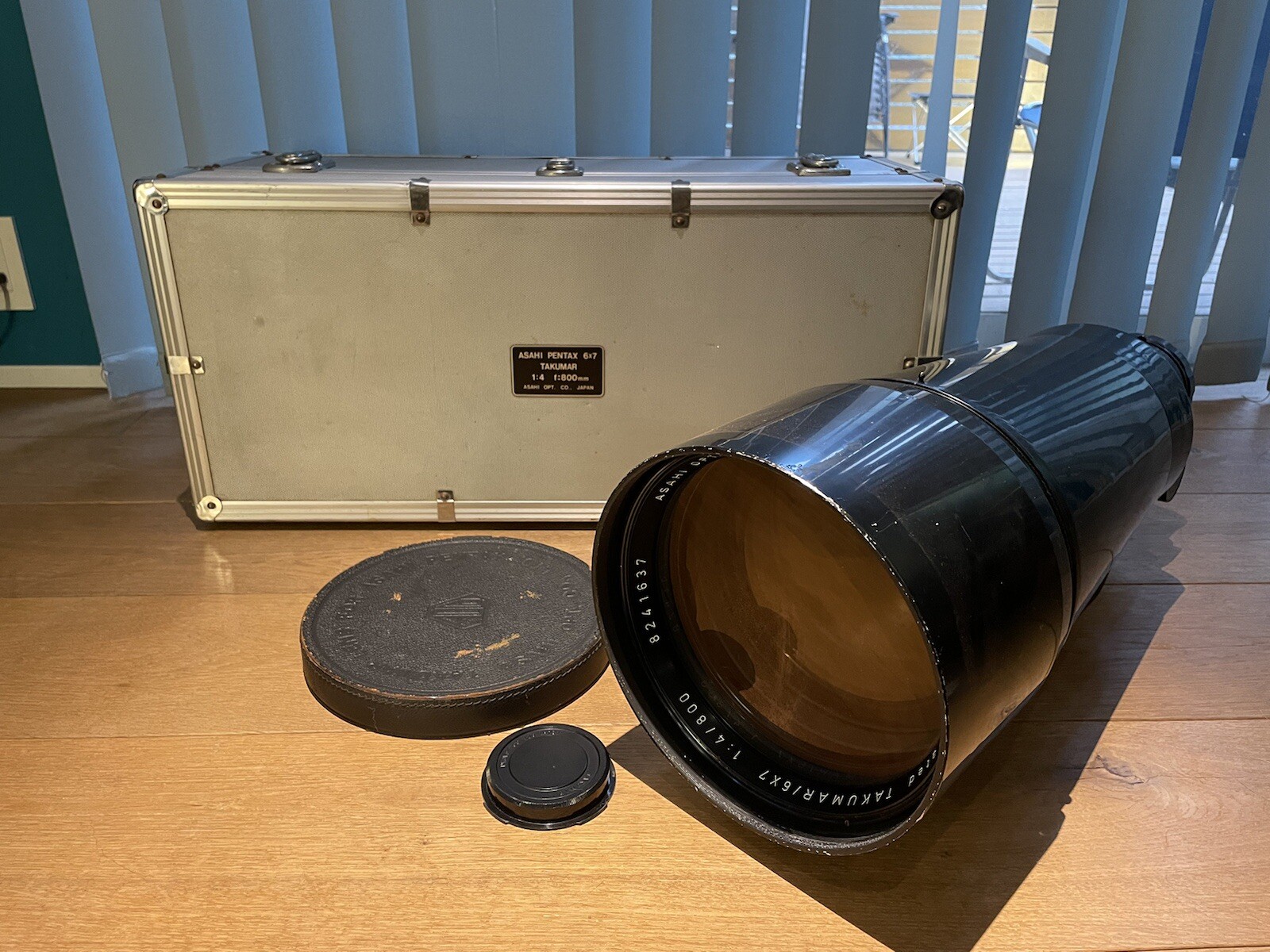 *Super Rare HUGE : Exc+5* Pentax SMC Takumar 6x7 800mm F/4 Telephoto Lens /Japan