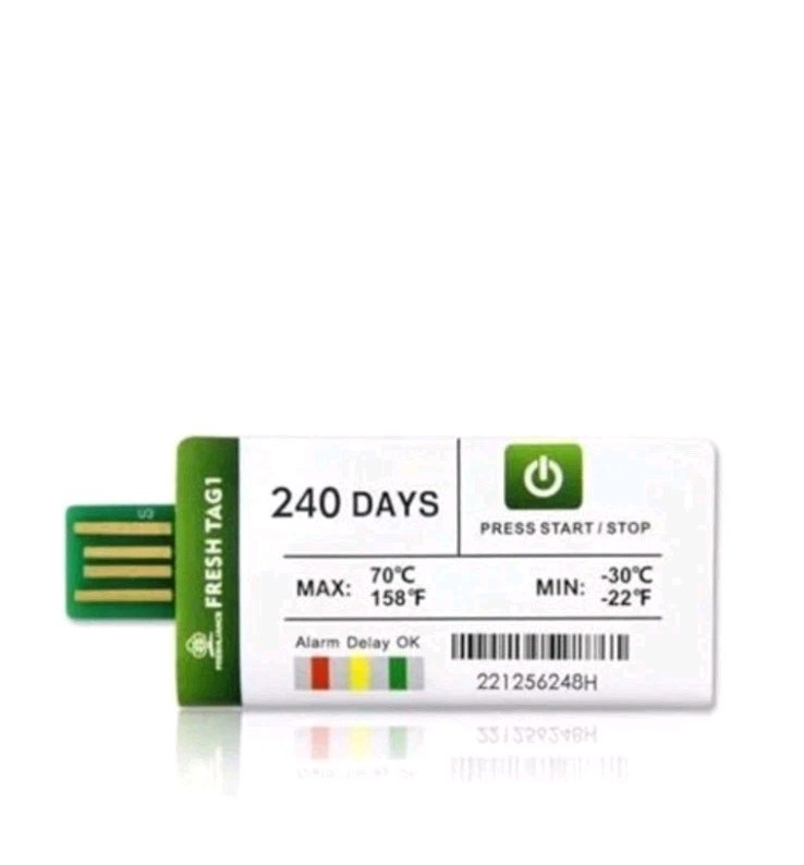 Temperature Data Logger USB 10 Pack Disposable Recorder Fresh Tag Freshliance