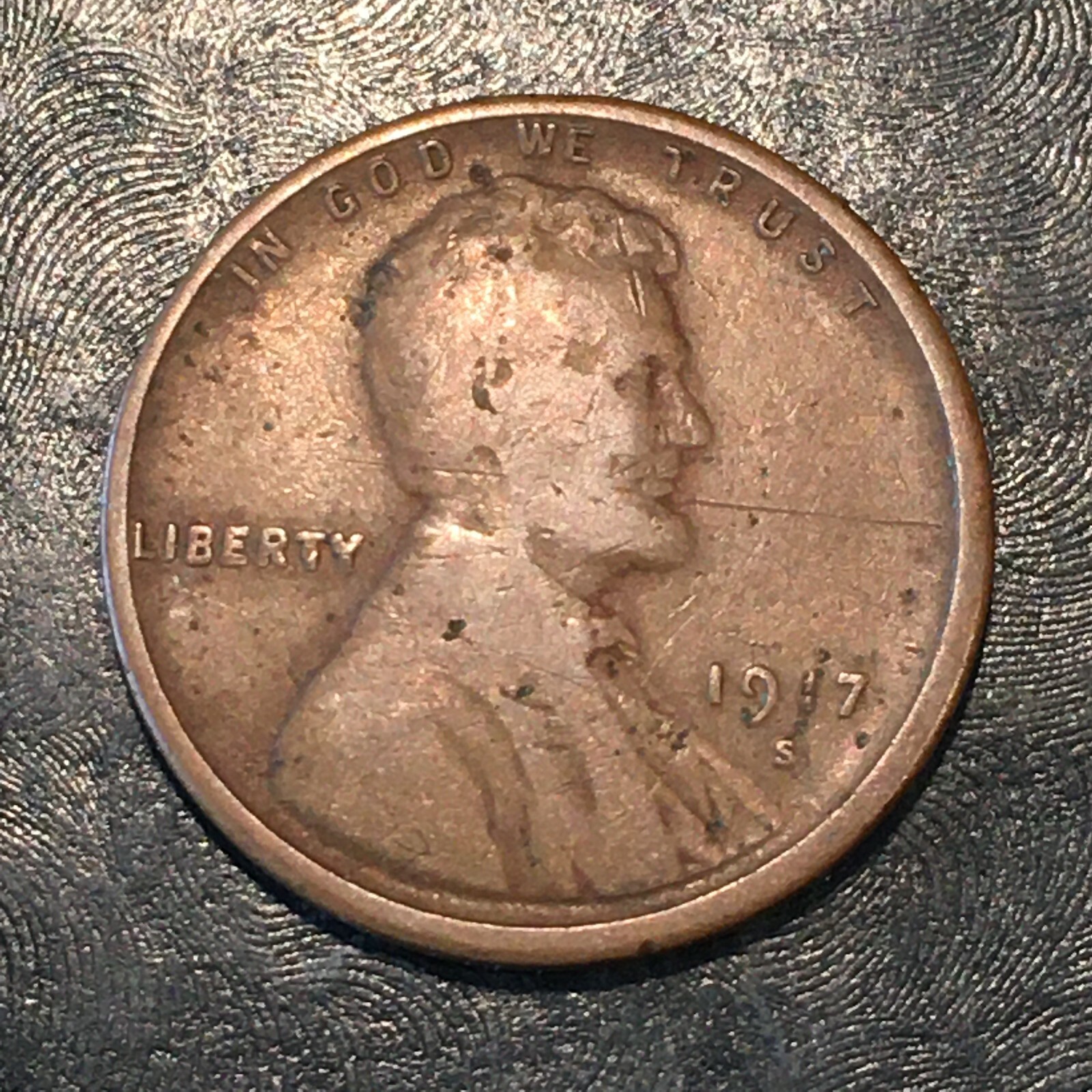 1917-S Lincoln Cent - High Quality Scans #M909