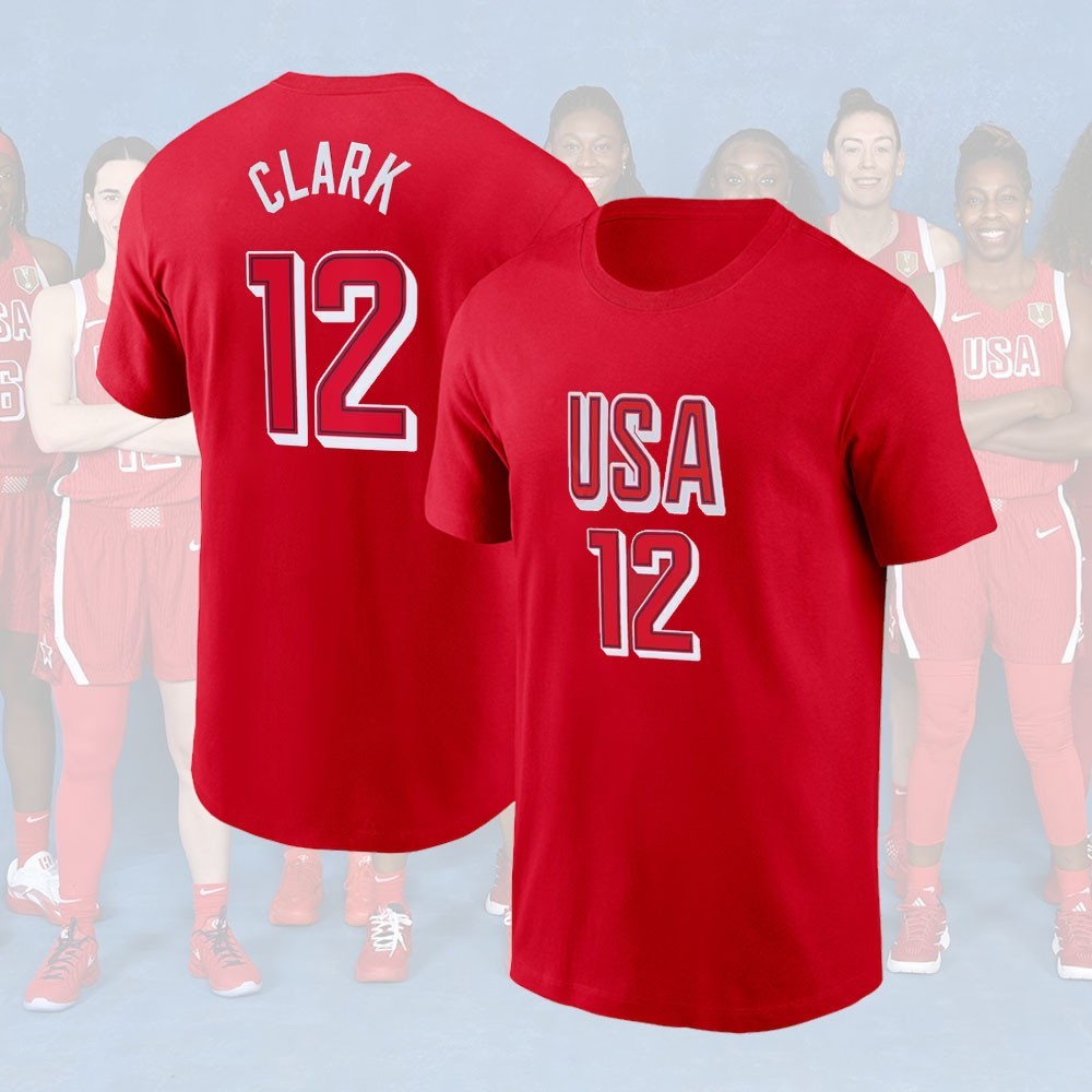USA 2026 Fiba Women’s Basketball World Cup Champions Name & Number Players Gift