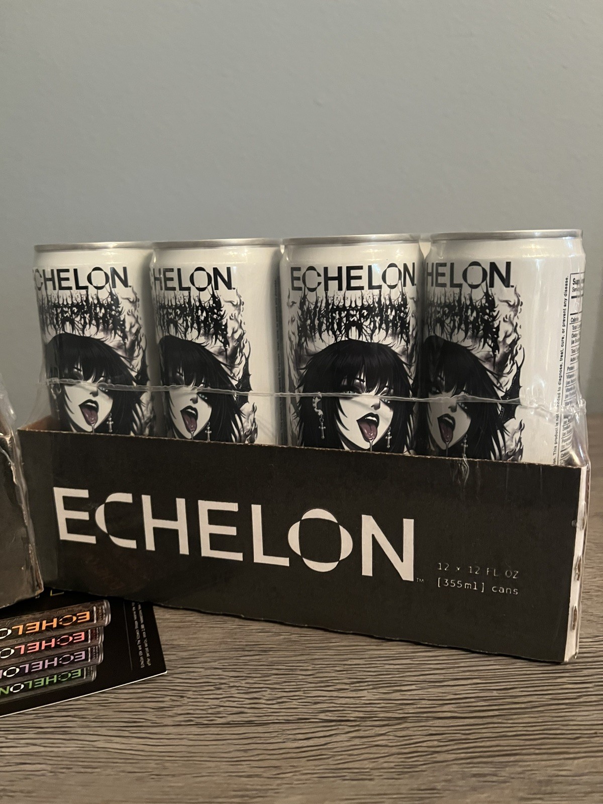 Goth Girl Spit Echelon Energy Drink Liquid 12 Pack