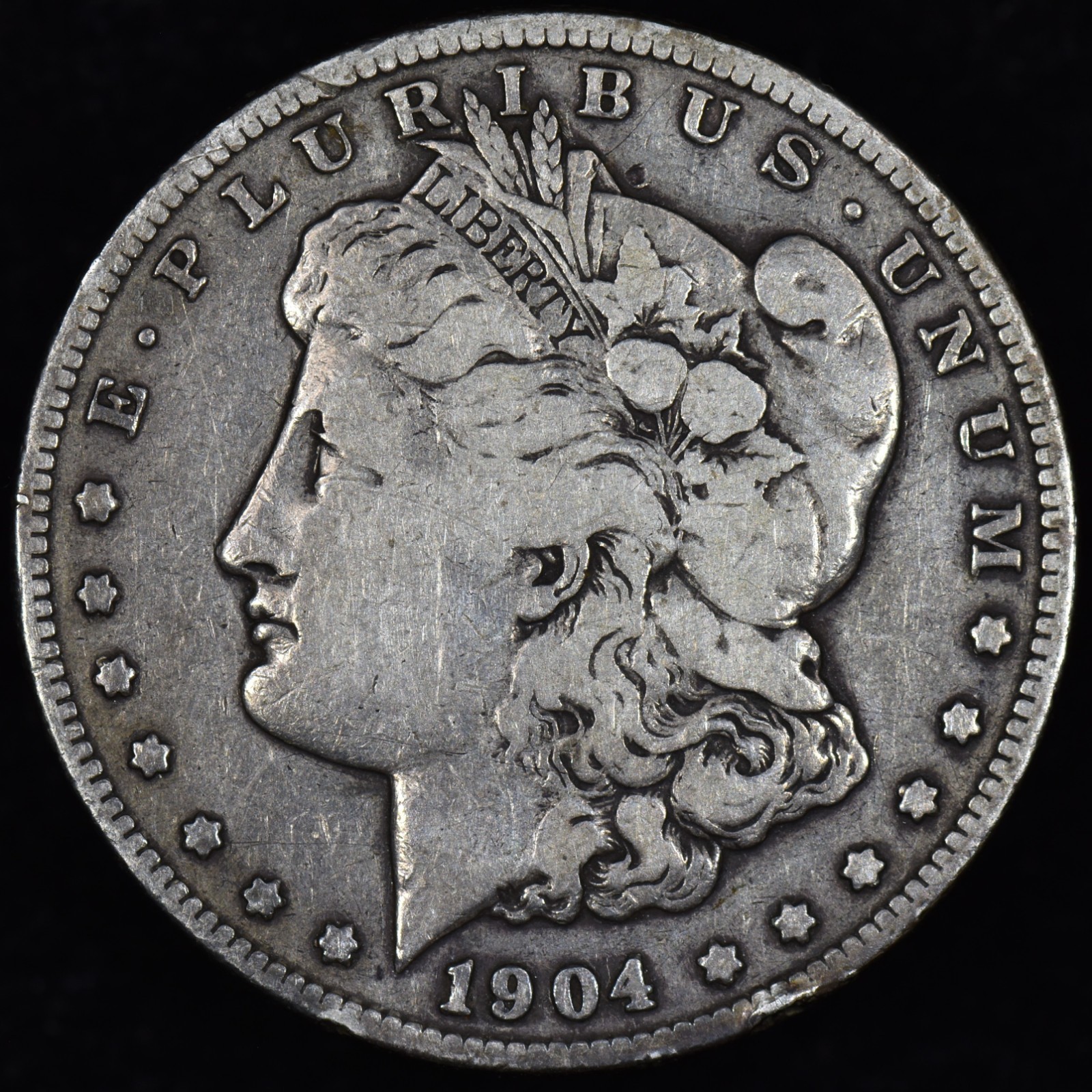 1904-S $1 MORGAN DOLLAR ✪ VG VERY GOOD ✪ SILVER COIN SCARCE DATE H16 ◢TRUSTED◣