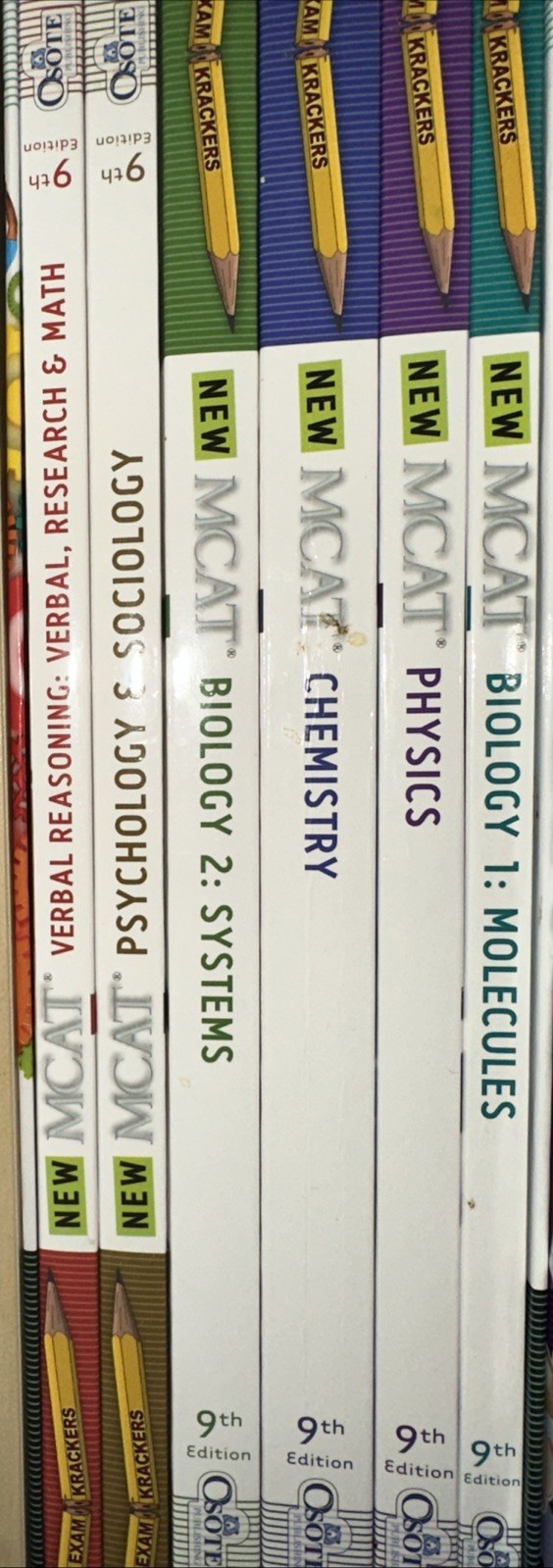 Exam Krackers McAt Complete Study Package 9th Edition 6 Volume Set Exam Krackers McAt Complete Study Package 9th Edition 6 Volume Set