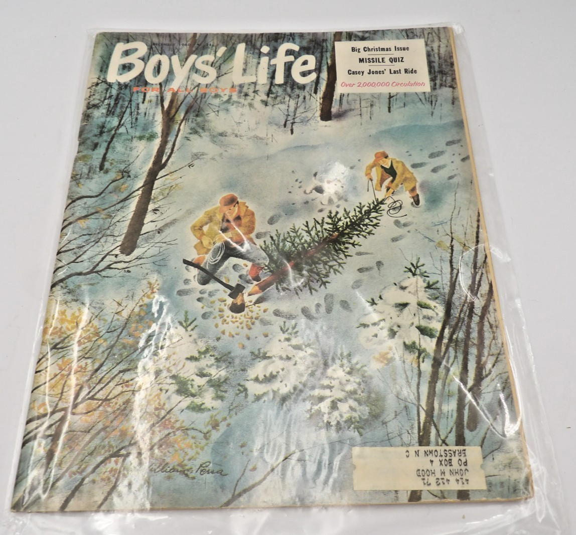 Boys Life Magazine Christmas Issue 1960 Great Ads