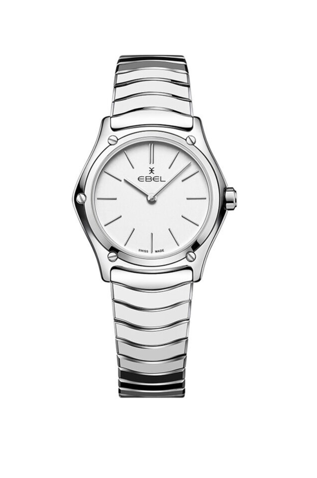 Brand New Women\'s EBEL Sport Classic Stainless steel 29mm Watch 1216448A