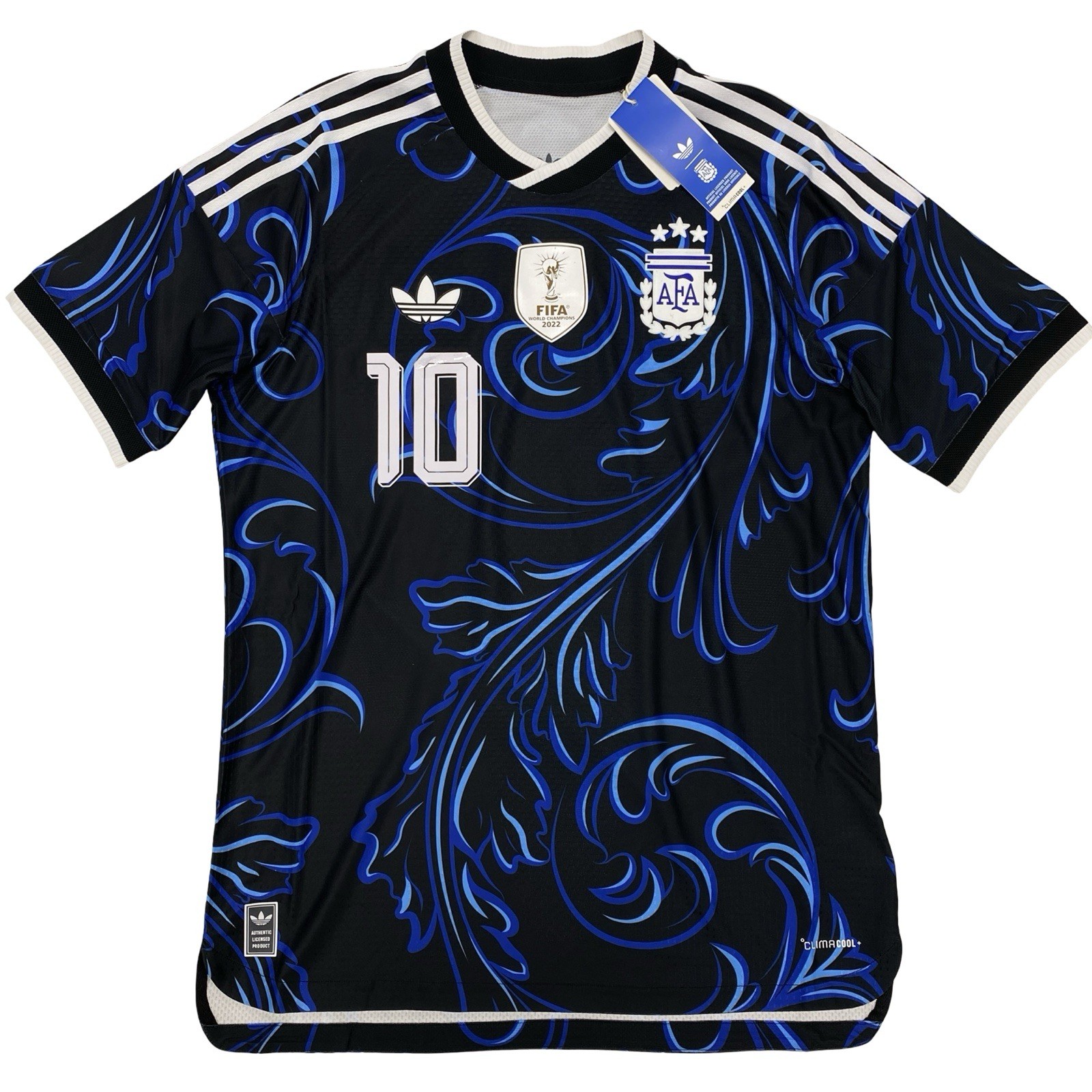 adidas Men's Argentina 26 Away Authentic Messi Jersey Size M Slim Fit KH3935