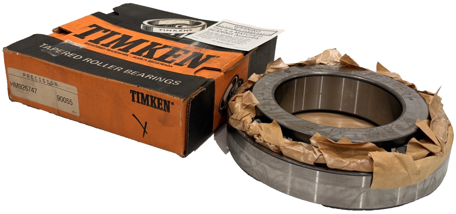 NEW TIMKEN HM926747 SINGLE ROW TAPERED ROLLER BEARING W/ HM926710 CUP