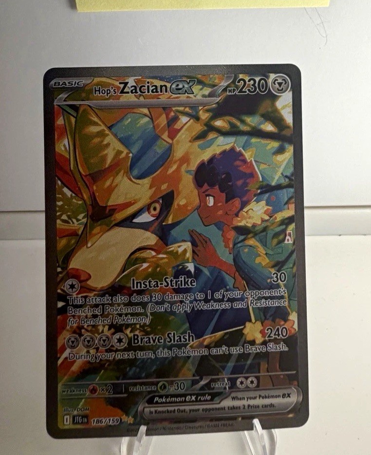 Hops Zacian ex 186/159 Journey Together SIR⁠ NEAR MINT