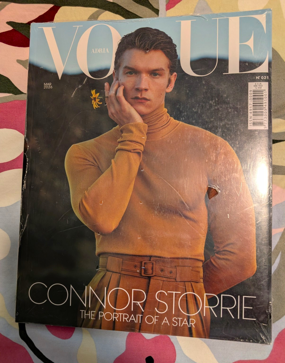 VOGUE Adria CONNOR STORRIE March 2026 Issue 021 Croatian Fashion Illustrated NEW VOGUE Adria CONNOR STORRIE March 2026 Issue 021 Croatian Fashion Illustrated NEW