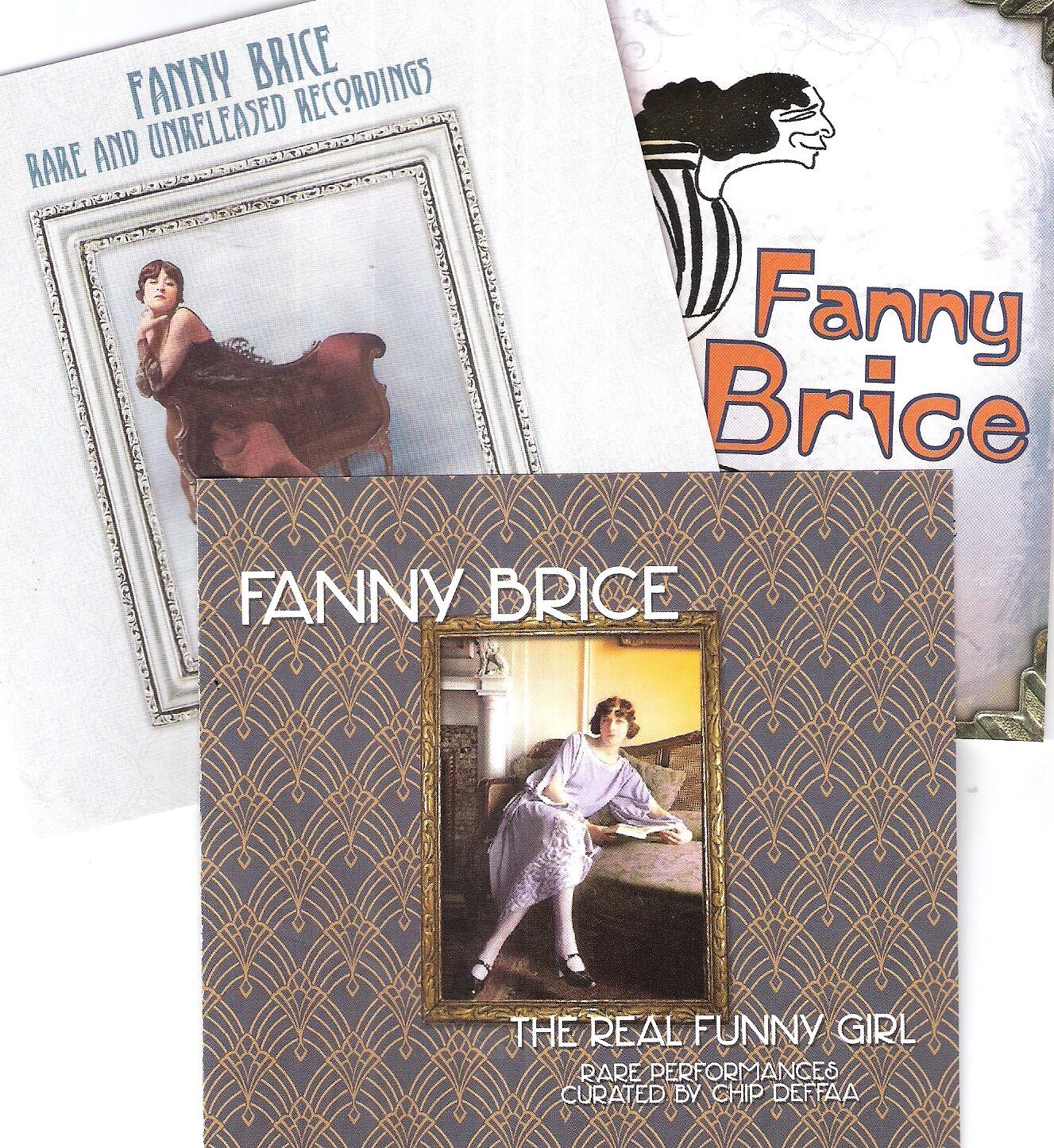 FANNY BRICE -- The Special Collection -- 3 CDs (benefits Broadway Cares) (new)