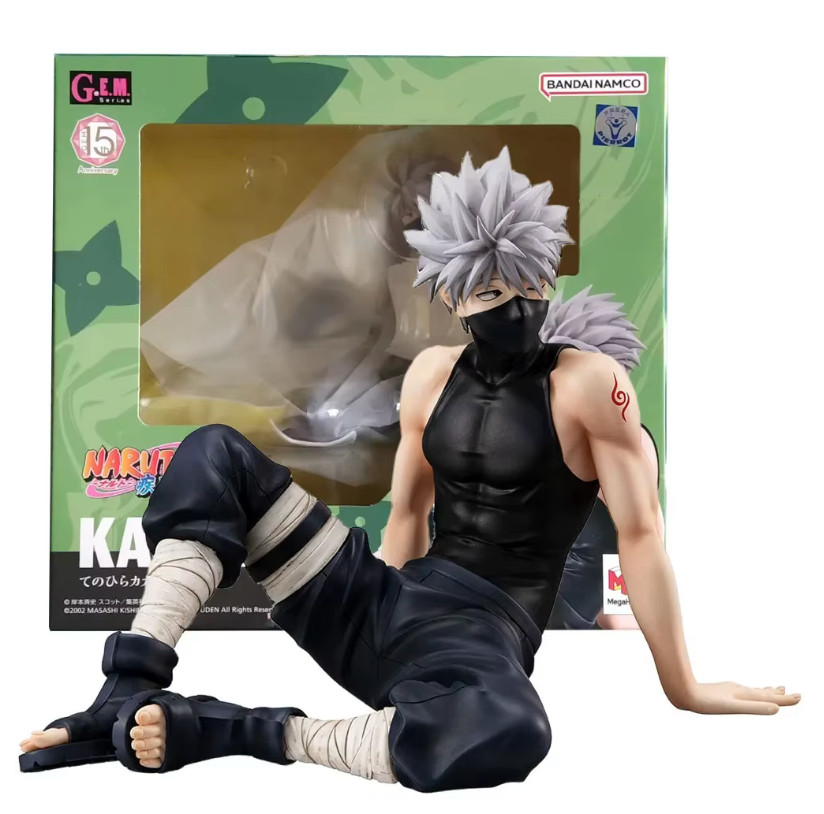 9cm Kakashi Hatake Collectible Figure Sitting Posture Anime Naruto Shippuuden 9cm Kakashi Hatake Collectible Figure Sitting Posture Anime Naruto Shippuuden