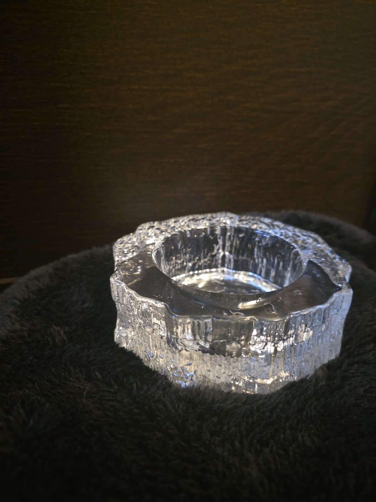 Vintage Littala Aslak Glass Dish
