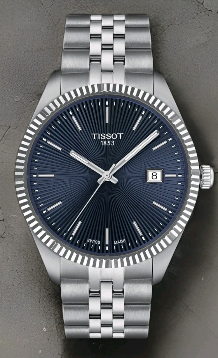 Tissot Ballade 40mm Blue Dial  T156.410.11.041.00