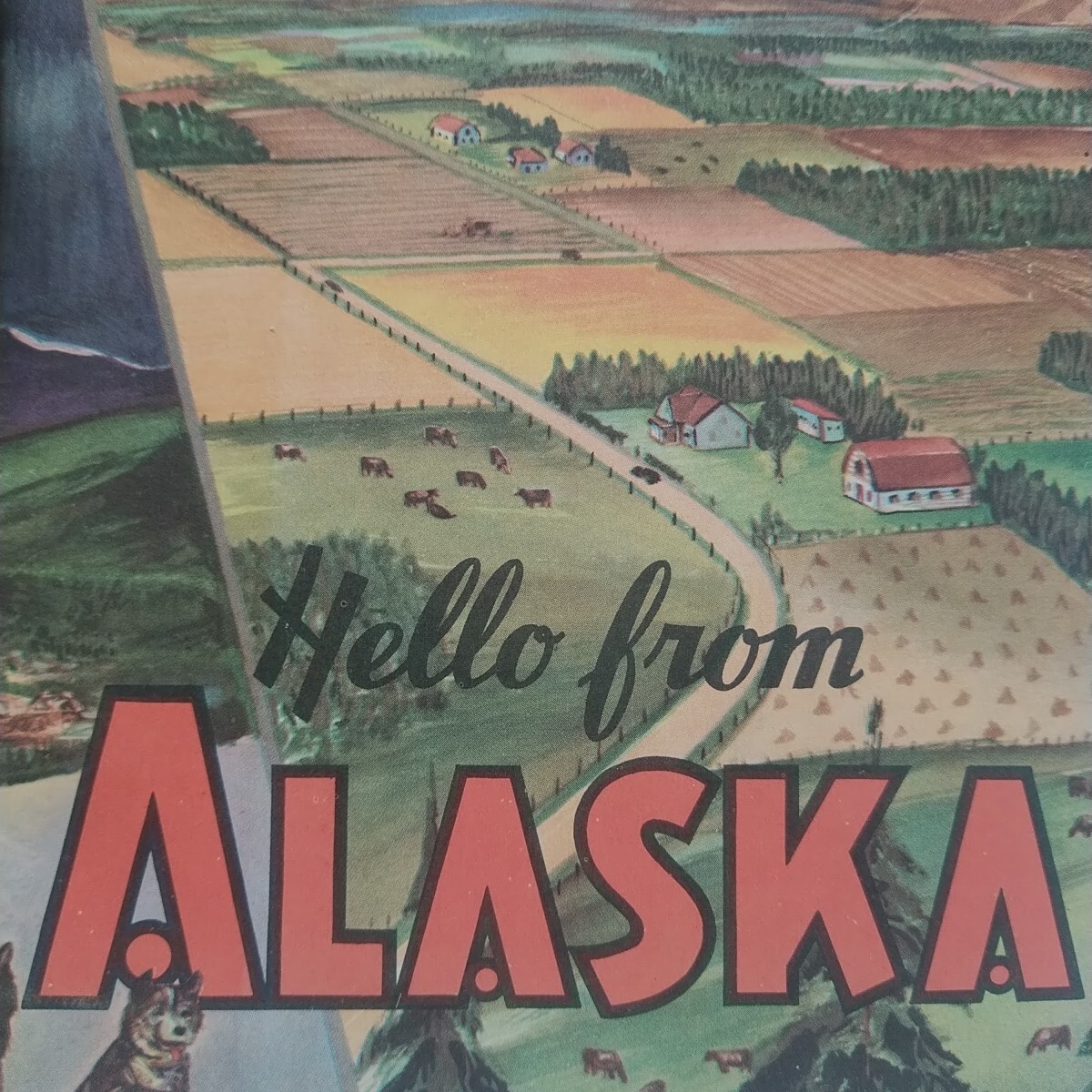 Hello From Alaska Tourism Native American Eskimo Vintage 1961 PB MCM Hello From Alaska Tourism Native American Eskimo Vintage 1961 PB MCM